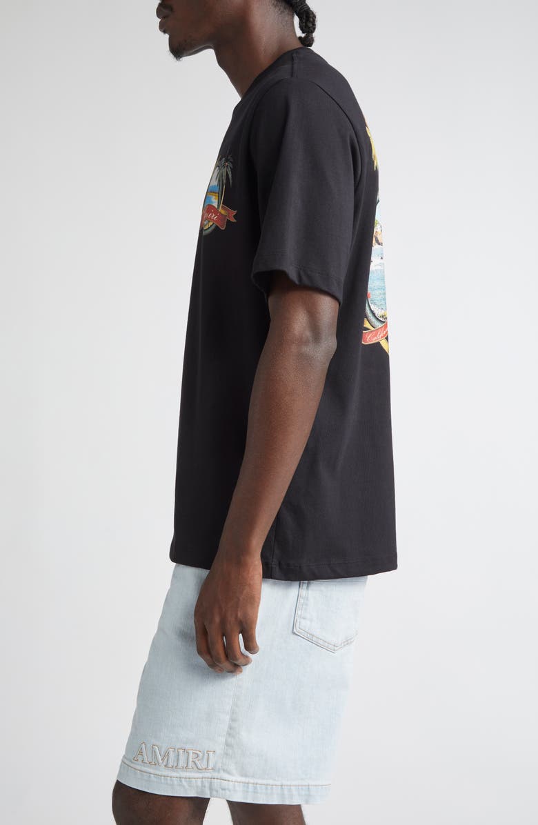 AMIRI MA Paradise Graphic T-Shirt, Alternate, color, Black