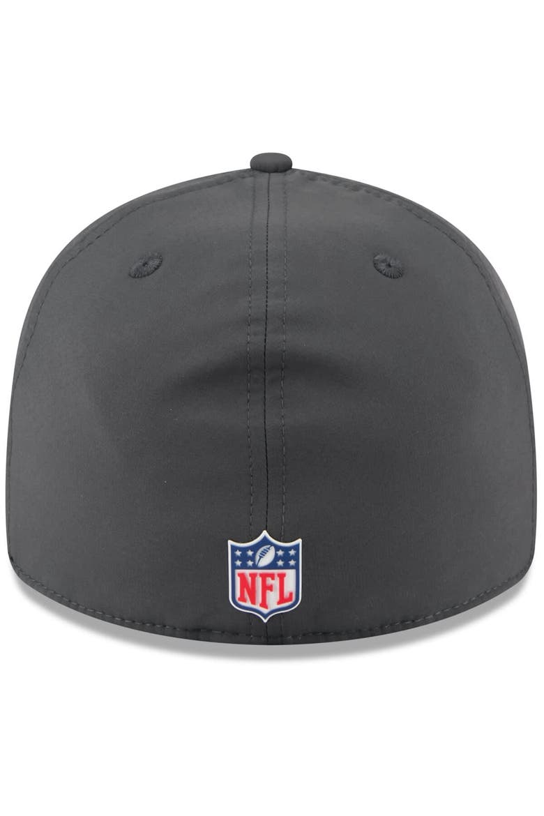 Men's New Era Charcoal Kansas City Chiefs 2025 Sideline Cold Weather Retro Crown 59FIFTY Fitted Hat, Alternate, color, Charcoal