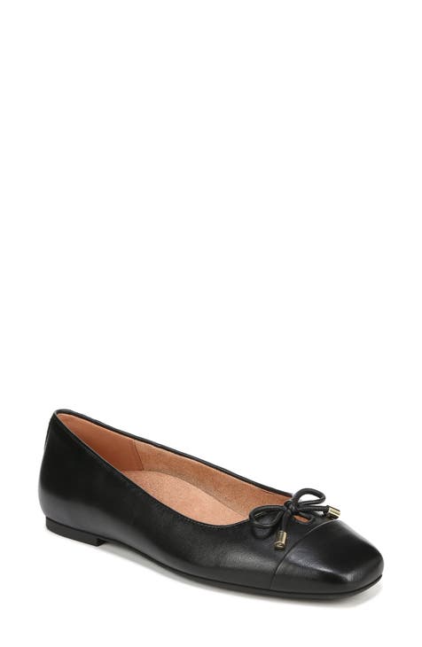 Comfy flat black shoes on sale