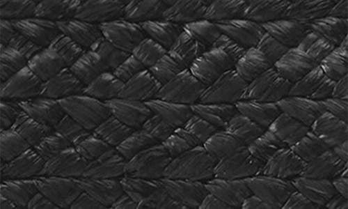 Helen Kaminski Pinimil Woven Raffia Tote Bag In Charcoal/black