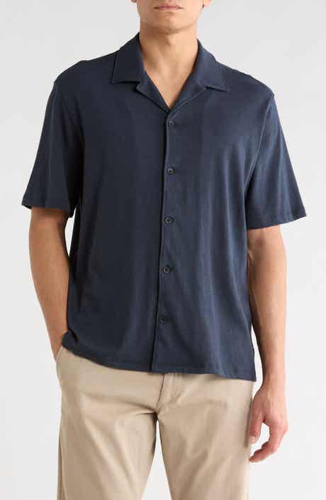 rag & bone Slub Cotton Camp Shirt