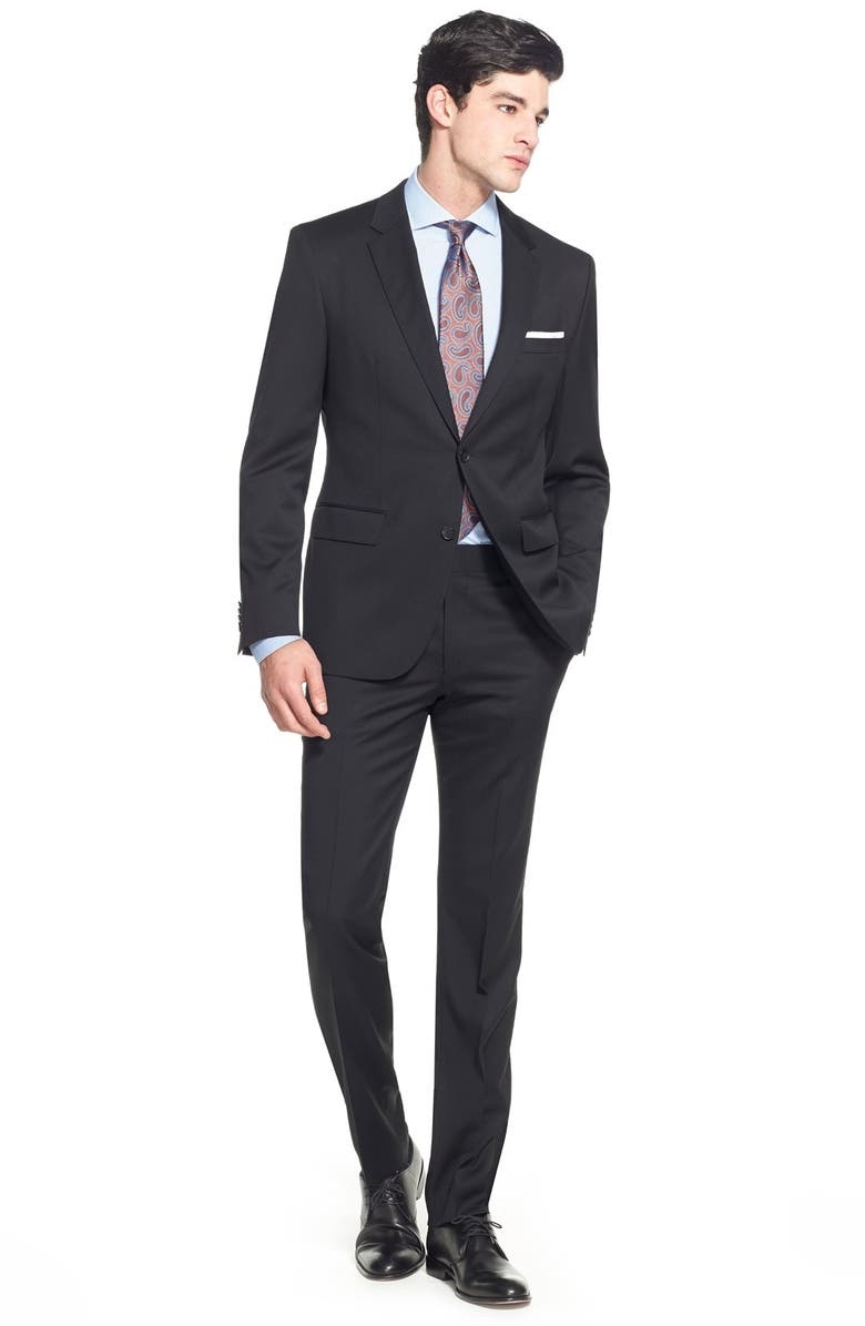 BOSS Johnstons/Lenon Classic Fit Wool Suit, Alternate, color, 