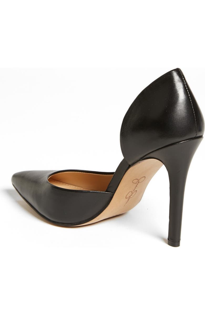 Jessica Simpson 'Claudette' Half d'Orsay Pump, Alternate, color,