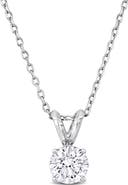 Julianna B. 1 CTW Lab-Grown Diamond Solitaire Necklace Platinum