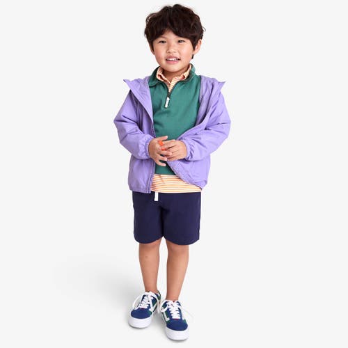 Primary Kids Packable Windbreaker In Navy