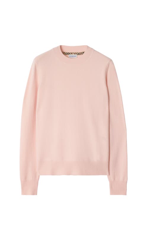 Burberry Cashmere Ekd-embroidered Sweater