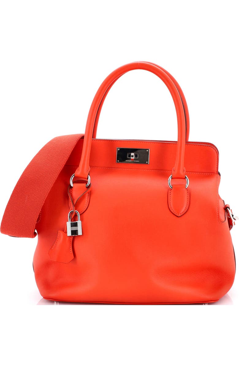 Pre-Owned Hermes Toolbox Bag Swift 26, Main, color, Capucine