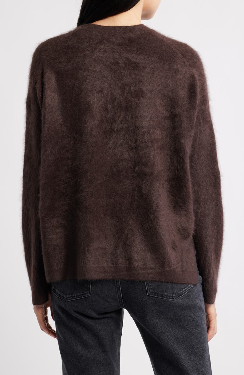 AllSaints Rebel Cashmere Crewneck Sweater, Alternate, color, Oxblood Red