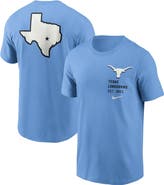 Nike Men's Nike Valor Blue Texas Longhorns Record Shattered 2-Hit T-Shirt