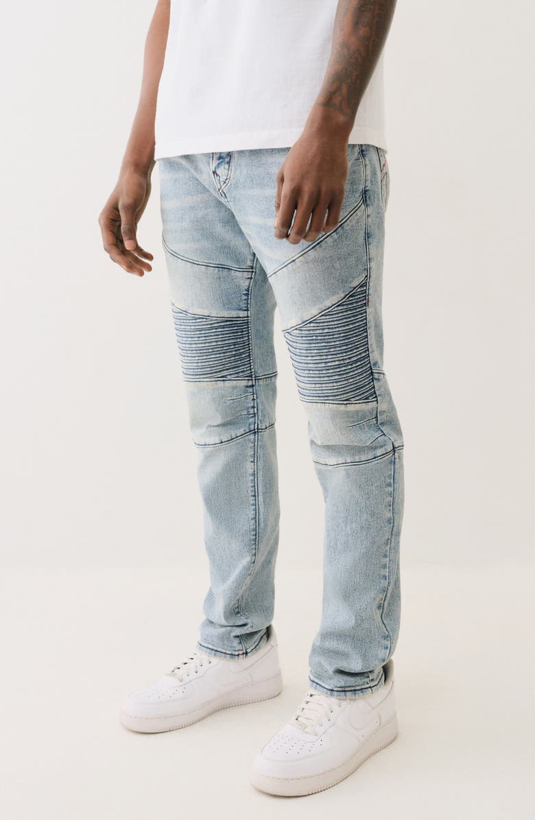 True Religion Rocco Motto Skinny Jeans, Alternate, color,
