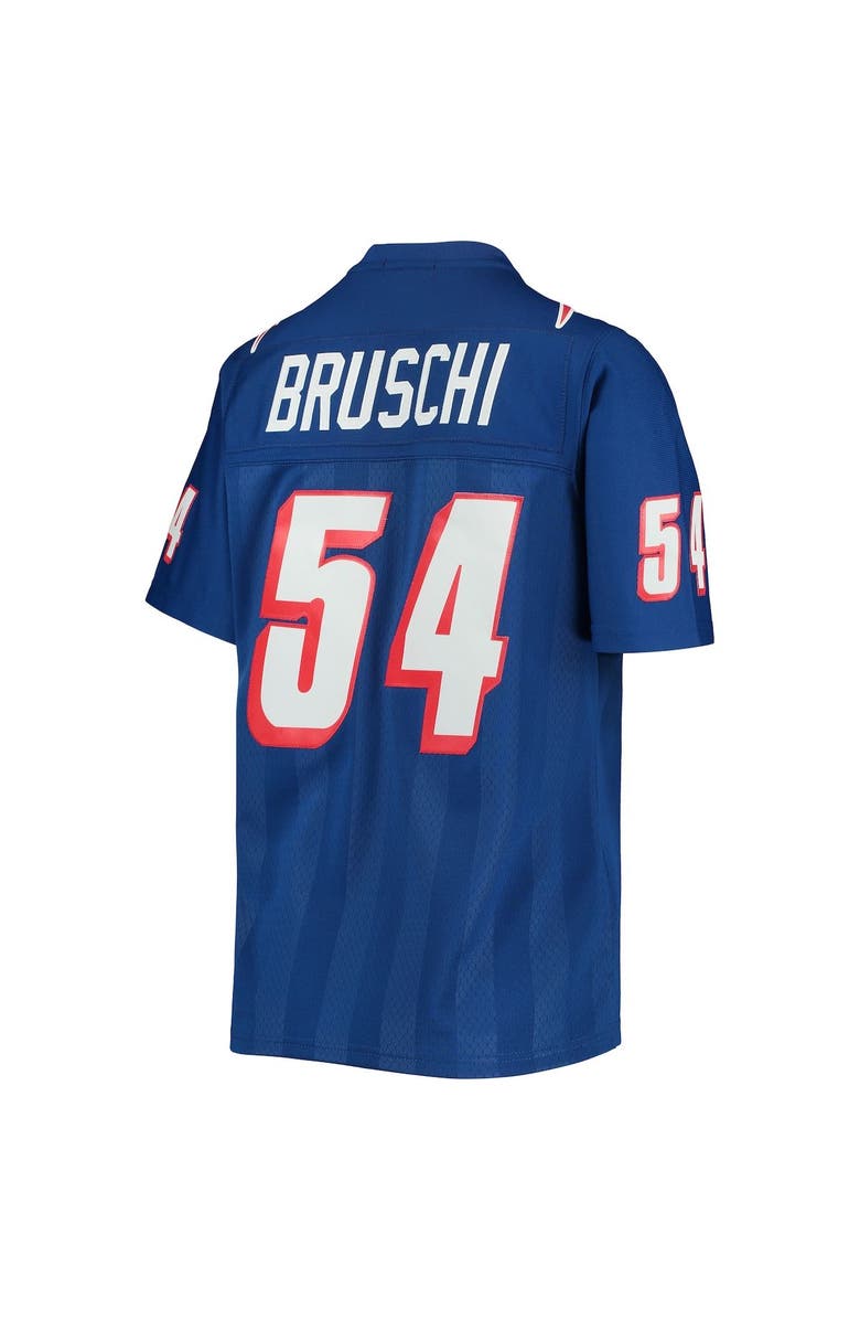 Mitchell & Ness Women's Mitchell & Ness Tedy Bruschi Royal New England Patriots Legacy Replica Player Jersey, Alternate, color, Royal