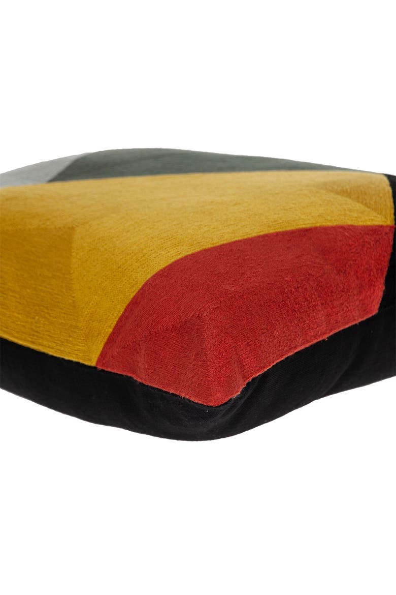 Zefro Multicolor Throw Pillow, Alternate, color, MULTICOLOR