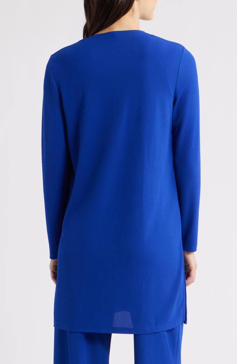 Anne Klein Front Clasp Textured Cardigan, Alternate, color, 