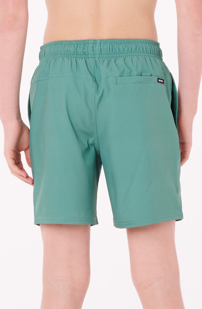 Rip Curl Kids' Volley Swim Trunks, Alternate, color, Leaf Green