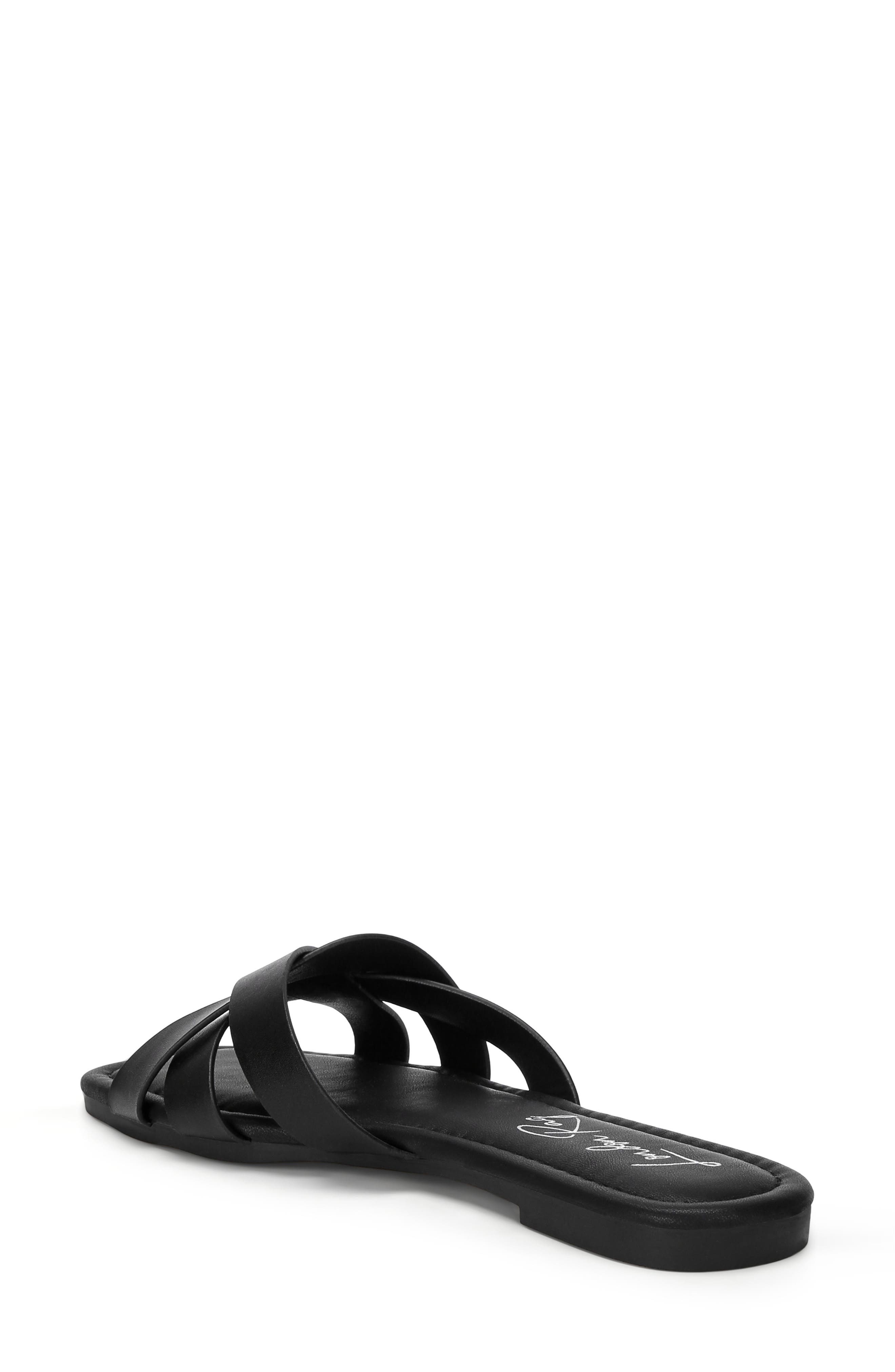 Dickery Slide Sandal, Alternate, color, BLACK