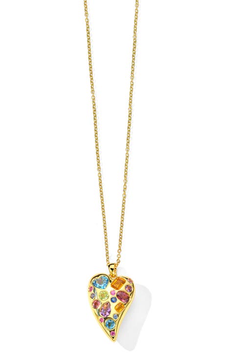 Rock Candy Valentina Crystal Heart Pendant Necklace