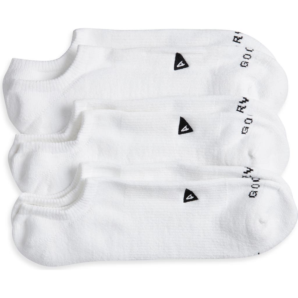 Arvin Goods 3-pack No-show Socks In White