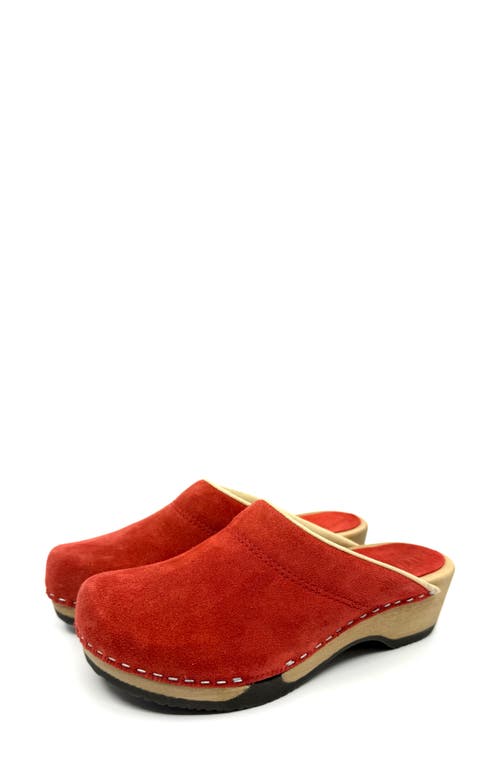 Kunsten Embla Clog In Red