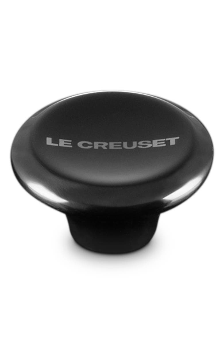 Le Creuset 2.25-Inch Nickel Knob, Main, color, Black