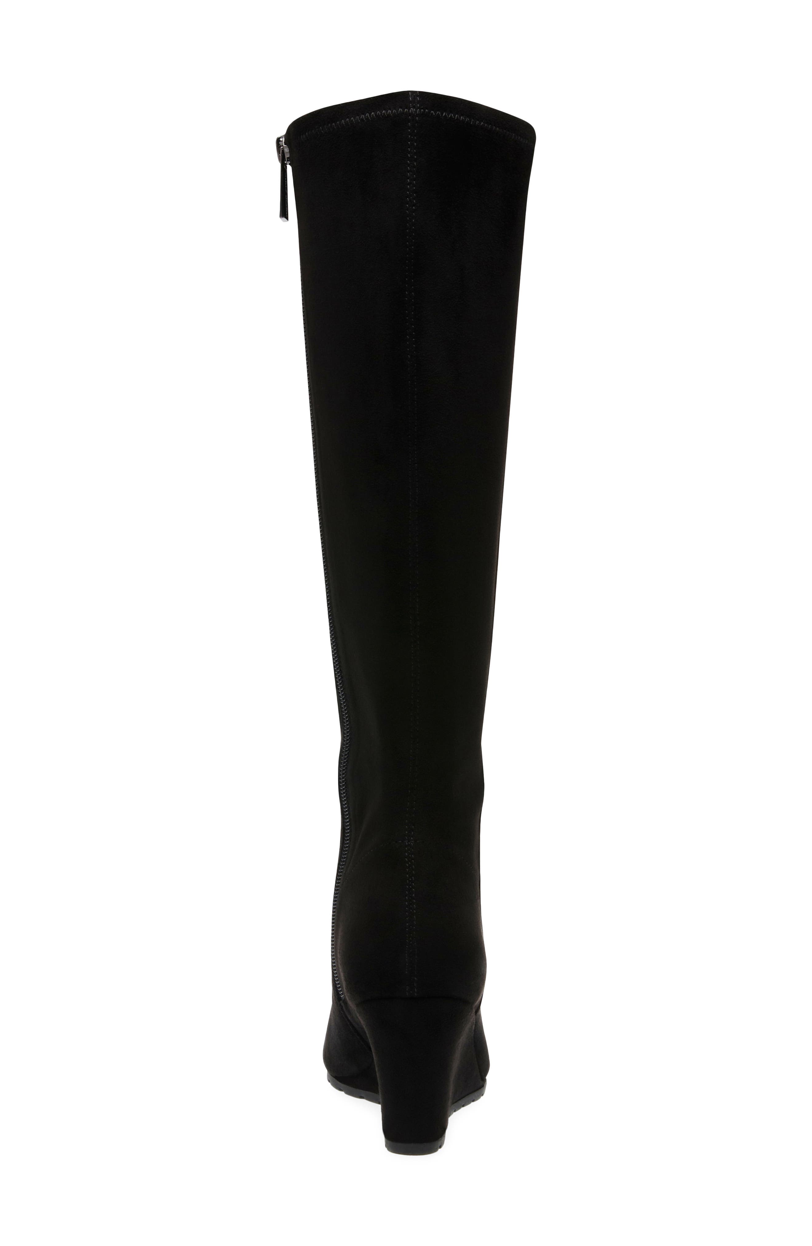 Anne Klein Vella Knee High Wedge Boot, Alternate, color, 