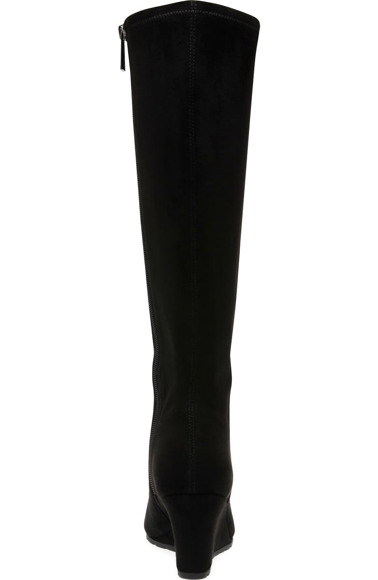 Anne Klein Vella Knee High Wedge Boot, Alternate, color,