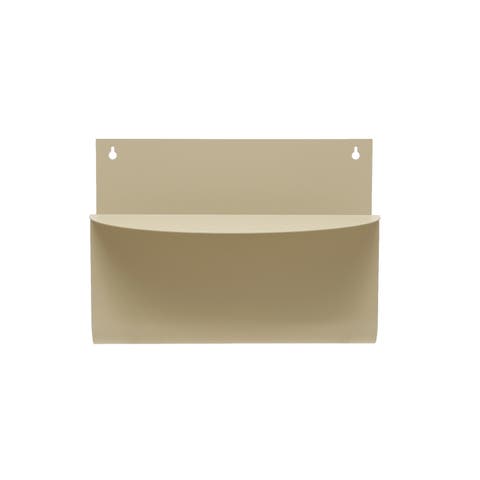 Decorative Hanging Metal Wall Magazine Shelf