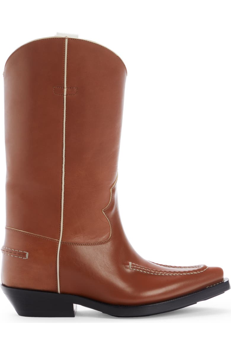 Chloé Nellie Western Boot, Alternate, color, Ochre Delight