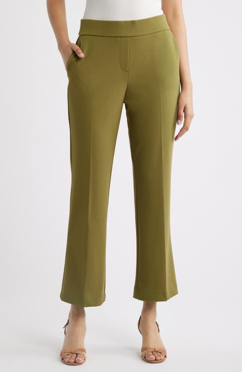 Pull-On Ankle Pants