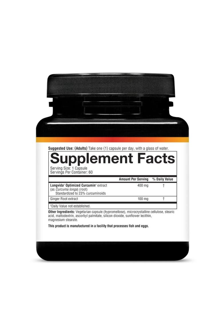 Total Body Turmeric Vegetarian Capsules 60 Count, Alternate, color, None