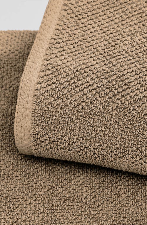 Woven & Weft Popcorn Texture 6-piece Towel Set In Mocha