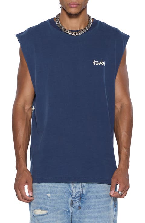 All Day Biggie Cutoff Muscle Tee