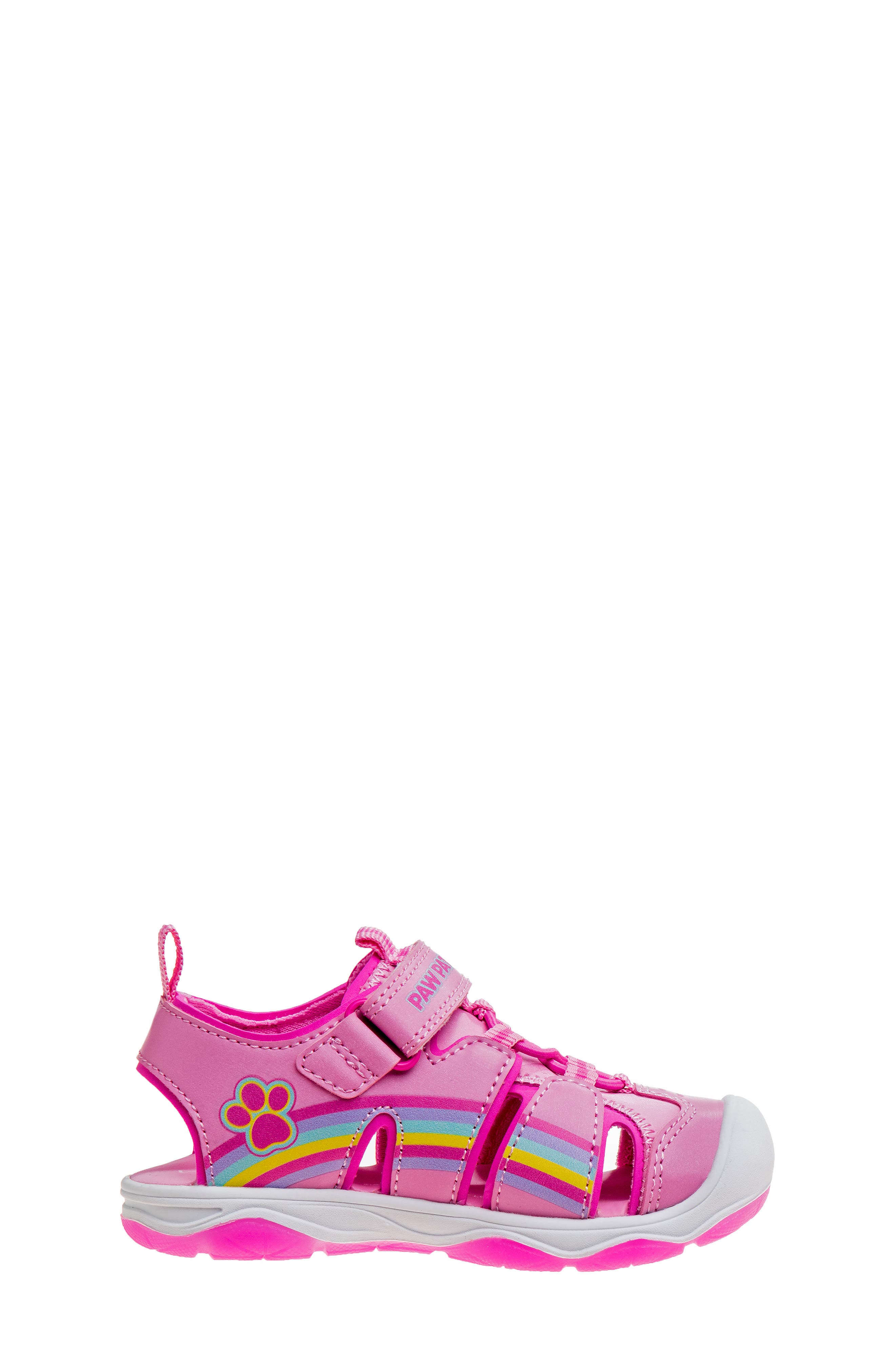 JOSMO x Paw Patrol<sup>®</sup> Kids' Skye & Everest Fisherman Sandal, Alternate, color, Pink