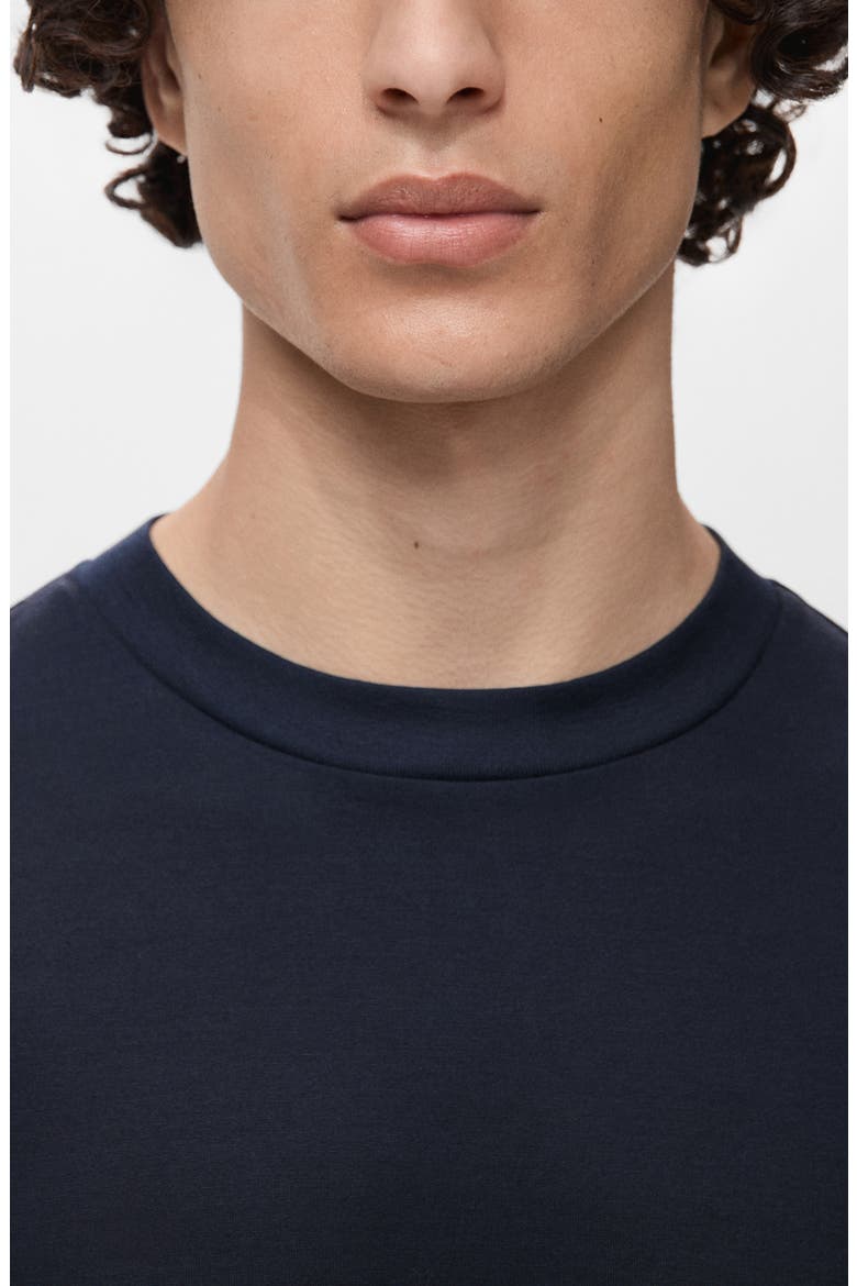Slim Fit Cotton T-Shirt, Alternate, color, NAVY