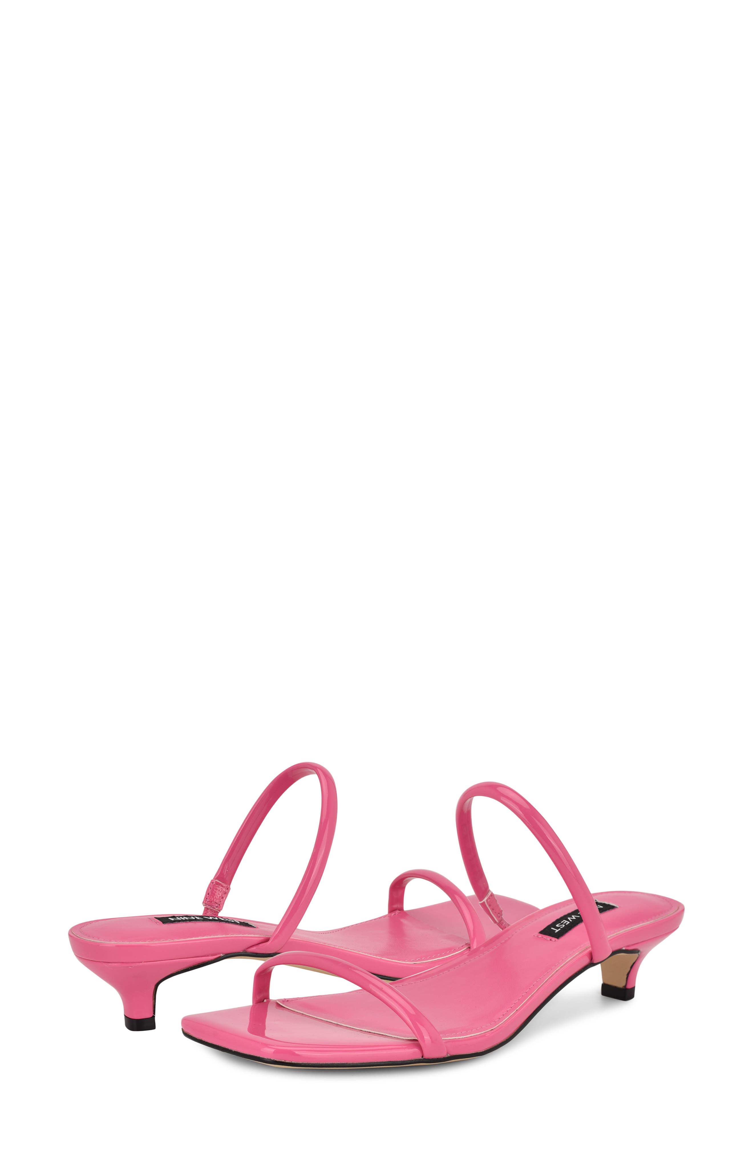 Noel Slingback Kitten Heel Sandal, Alternate, color, NEON PINK9
