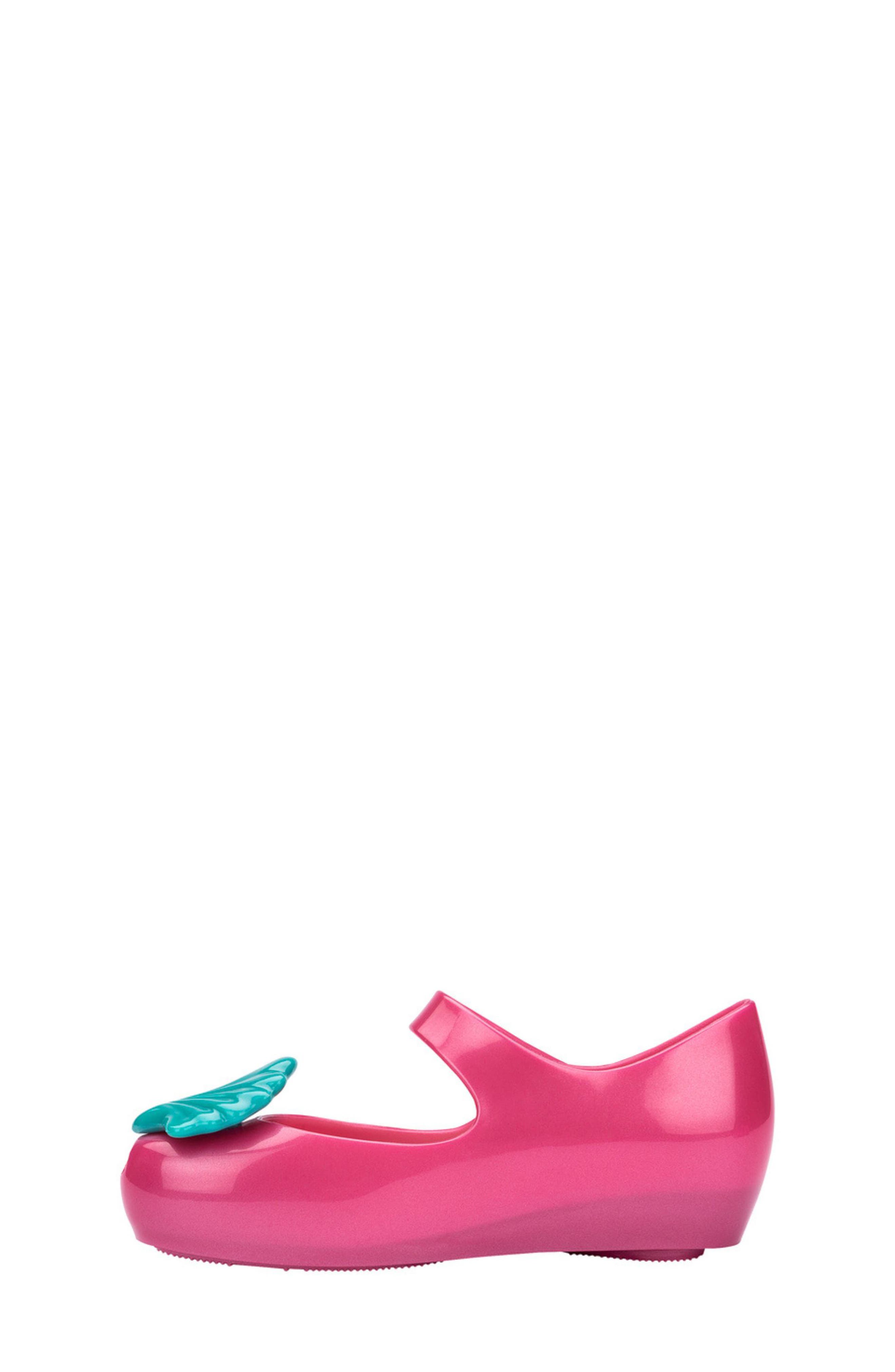 Mini Melissa x Disney<sup
®</sup
 The Little Mermaid Ultragirl II Mary Jane, Alternate, color, Pink/ Blue