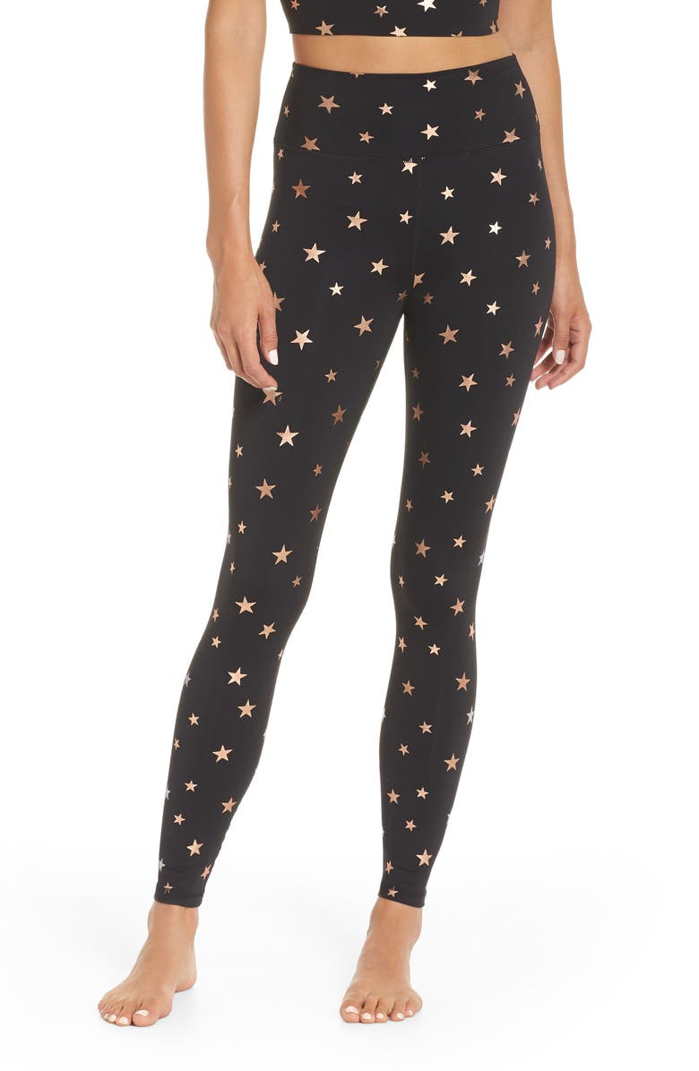 Spiritual Gangster Starry Vibes Perfect High Waist Leggings, Main, color, 