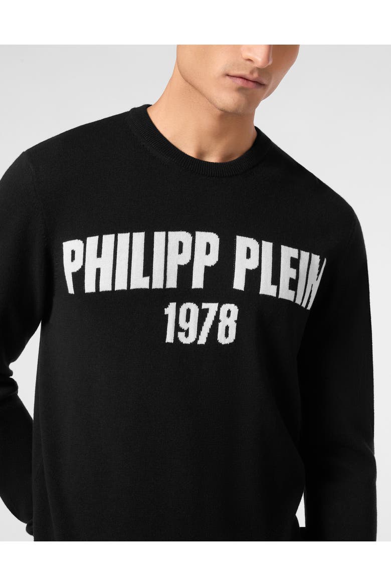 Round Neck Pullover 1978 Men, Alternate, color, black