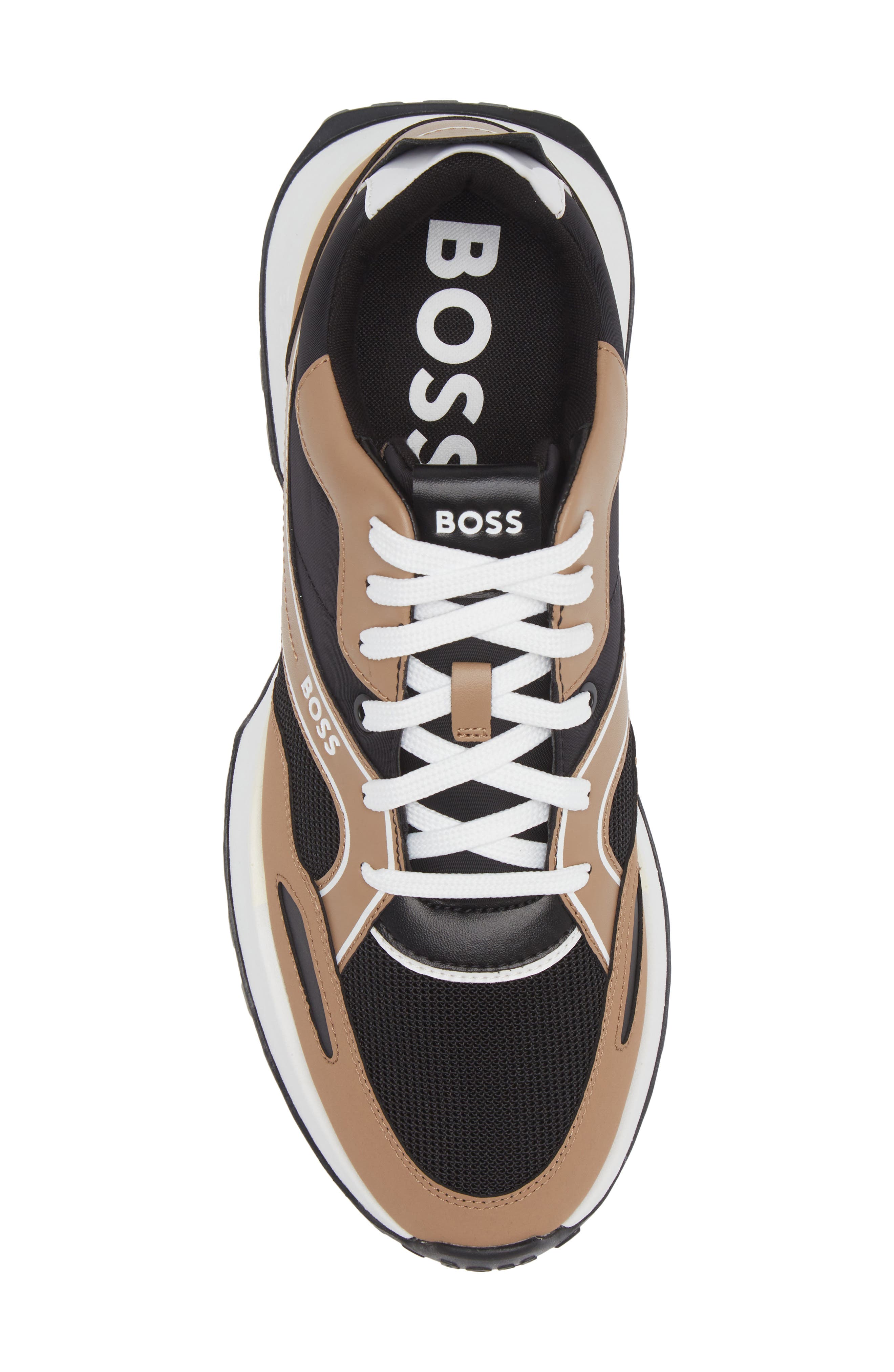 BOSS Jonah Runn MX Sneaker, Alternate, color, Open Beige