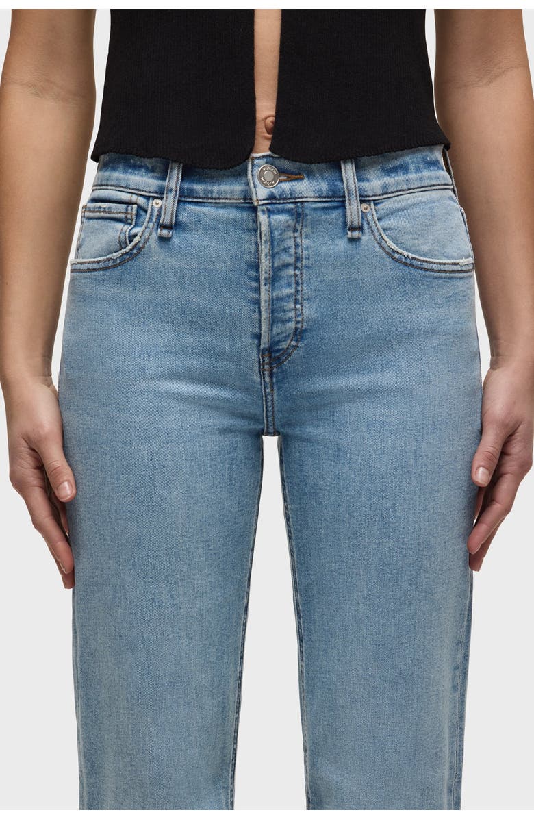 Hudson Jeans rosie high-rise wide leg petite, Alternate, color, Oak