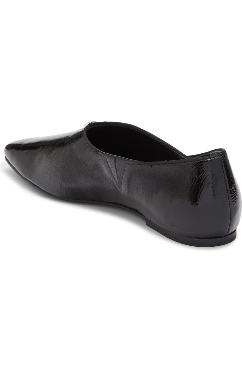 rag & bone Sadie Pointed Toe Flat, Alternate, color, Black