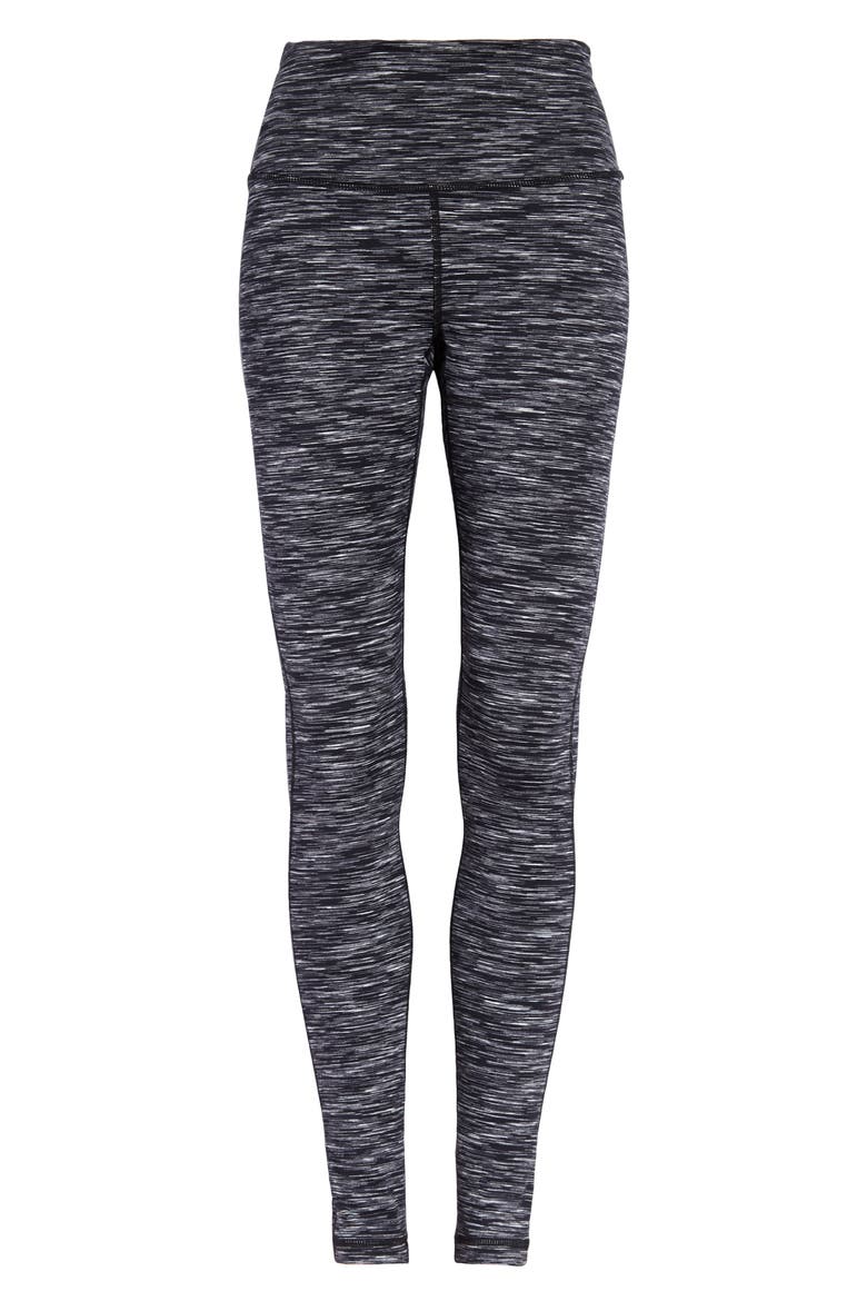 Live In Space Dye High Waist Leggings, Alternate, color, BLACK STONE SPACEDYE