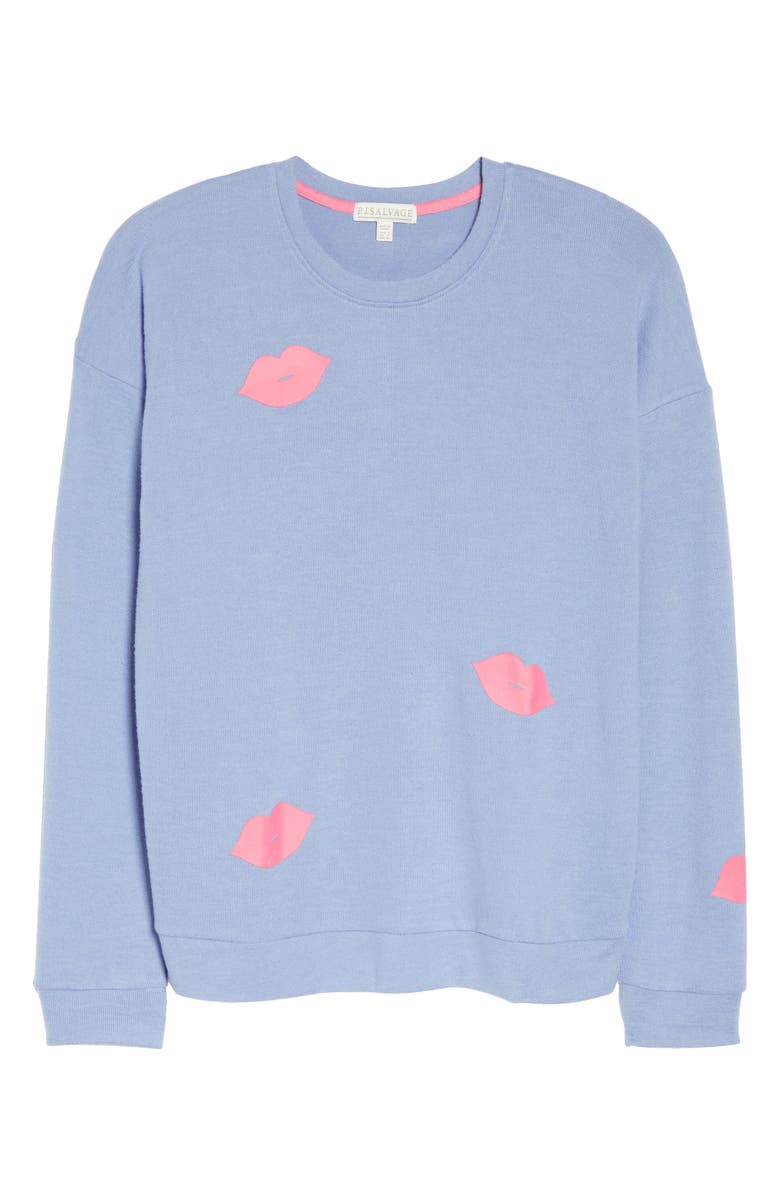 PJ Salvage Trust Peachy Jersey Lounge Shirt, Alternate, color,