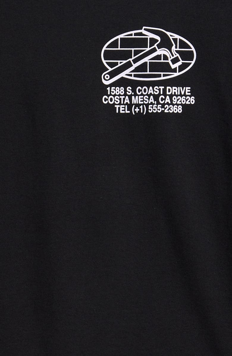 Vans Kids' Service Repair Long Sleeve T-Shirt, Alternate, color, Black