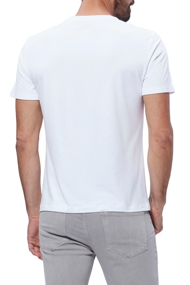 Cash Stretch Crewneck T-Shirt, Alternate, color, FRESH WHITE