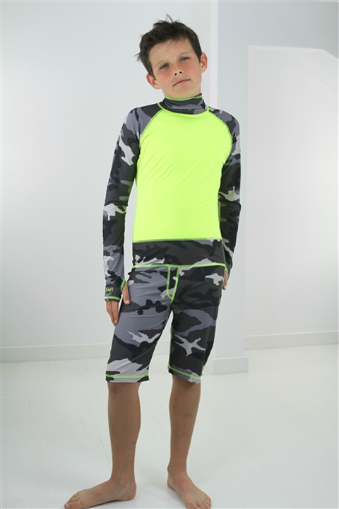 Boys' One-Piece Swimsuit - UPF 50+