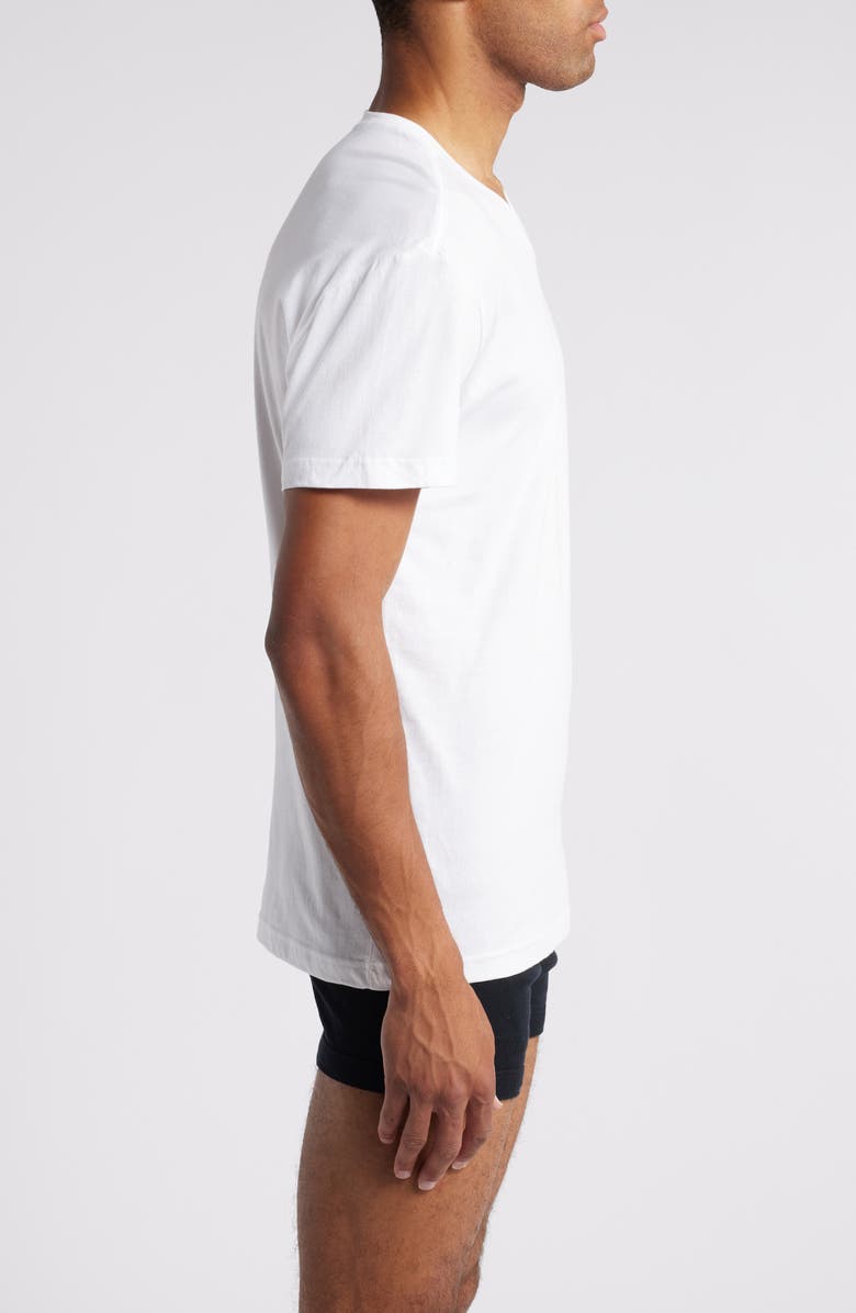 Polo Ralph Lauren 3-Pack Cotton V-Neck Undershirts, Alternate, color, White