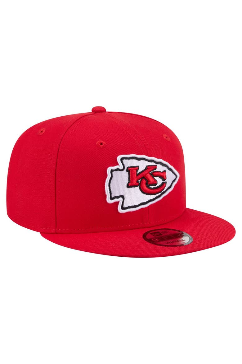 Men's New Era  Red Kansas City Chiefs 9FIFTY Snapback Hat, Alternate, color, Red