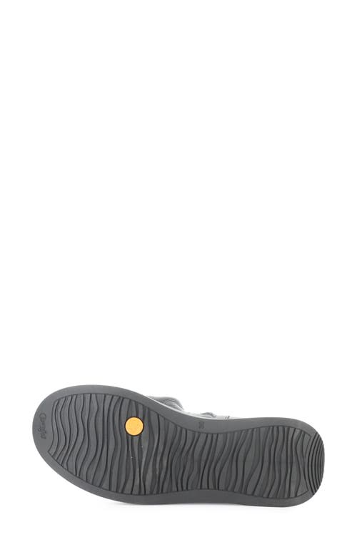 Fly London Abil Platform Wedge Bootie In Black
