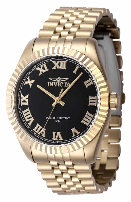Specialty Quartz Bracelet Watch, 43mm
