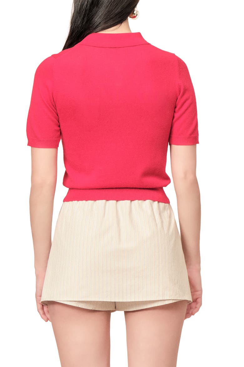 Darcy Polo, Alternate, color, RED